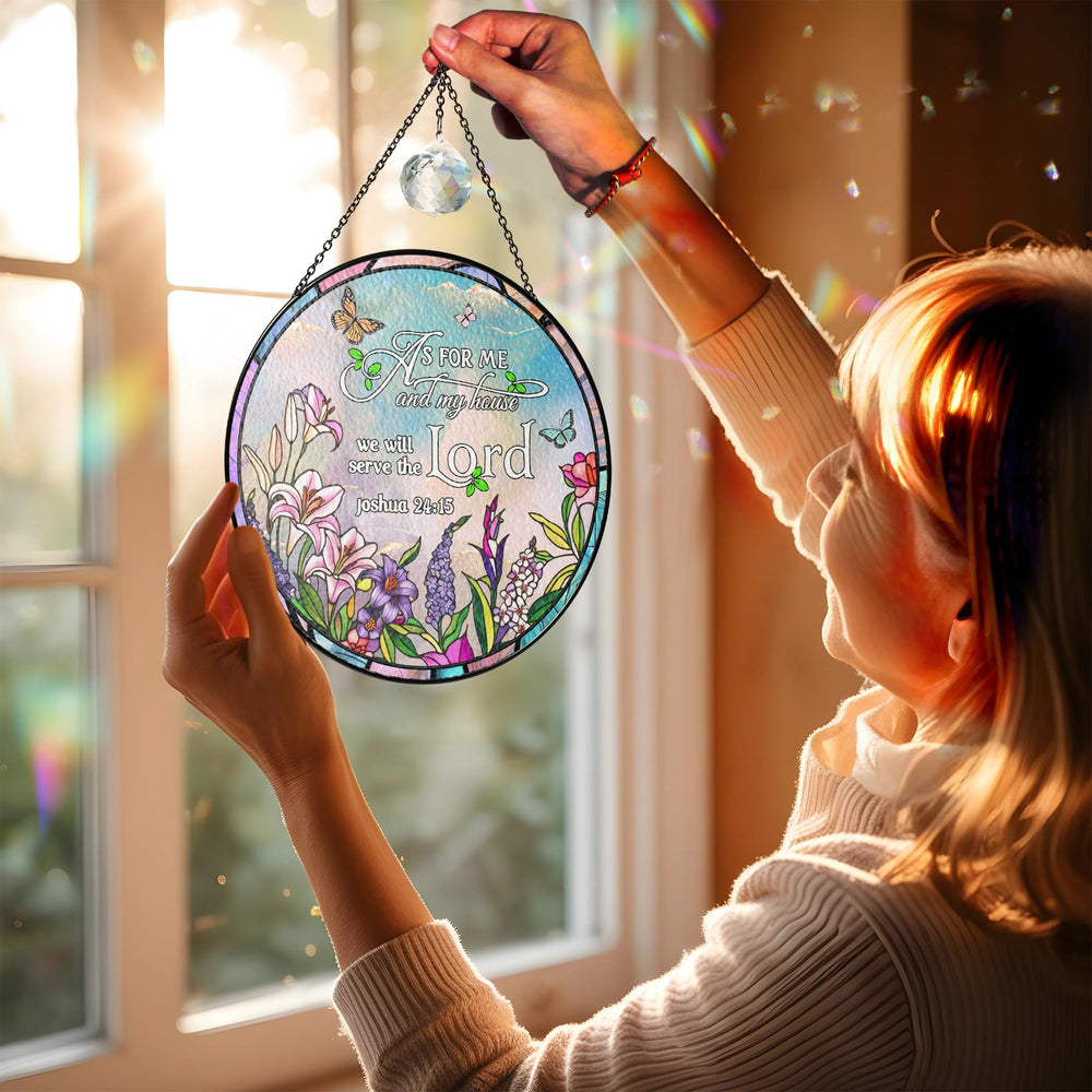 vinatimes lifestyle kitchen window scene adding faith-inspired decor and cozy light