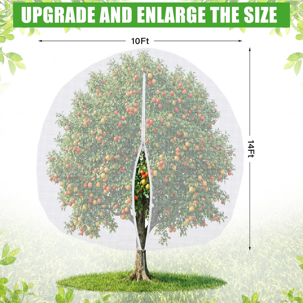 Vincreem drawstring tightened at base to secure net and block pests