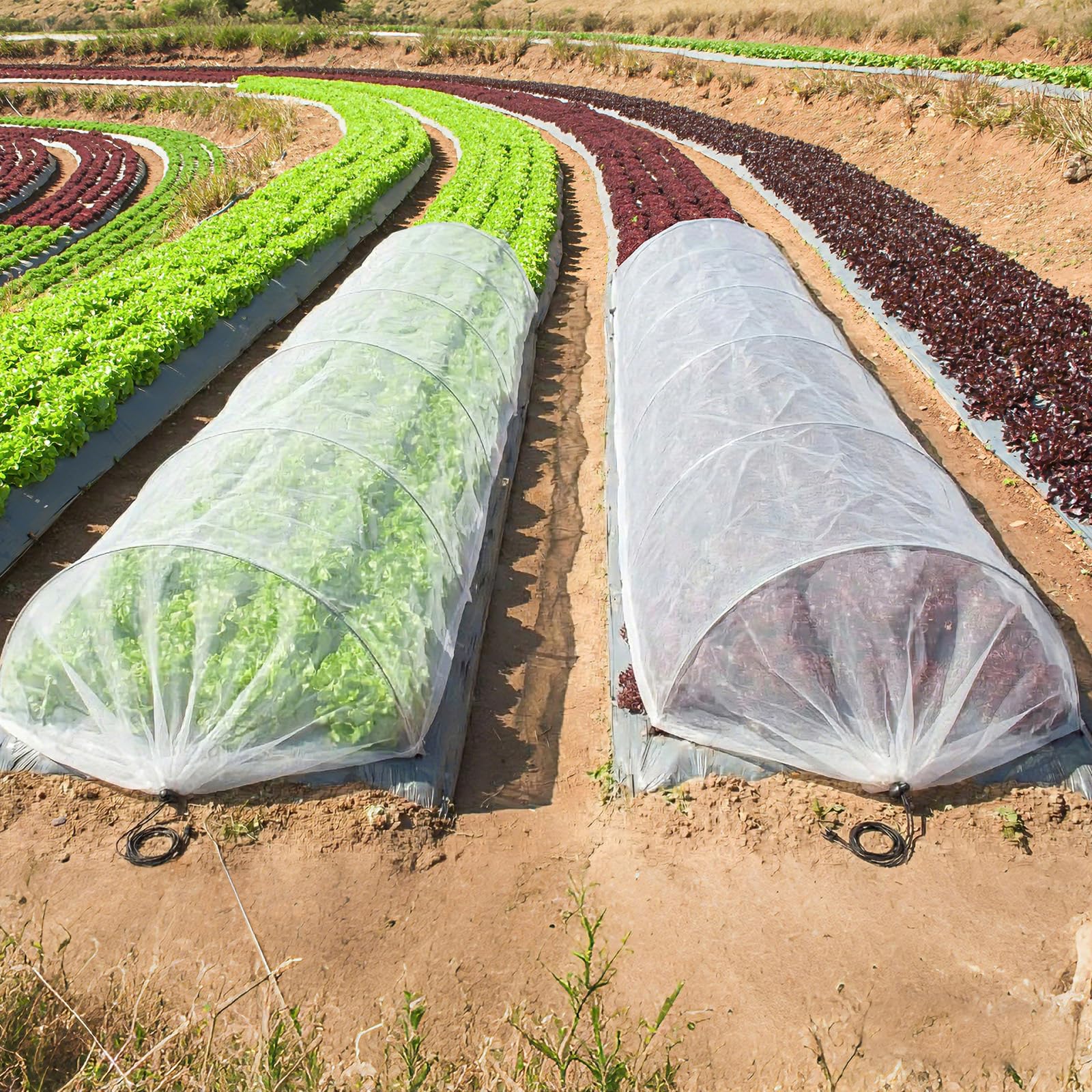 Vincreem folded accordion-style tunnel for compact storage convenience