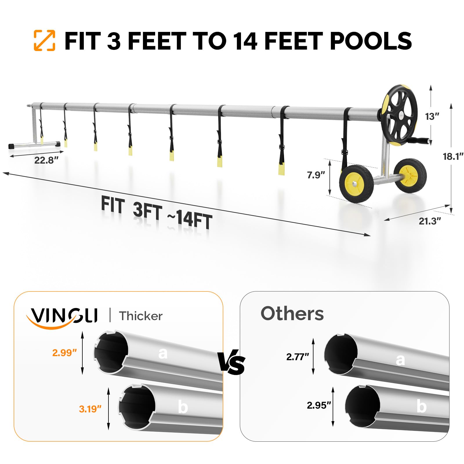 VINGLI crank in action demonstrating smooth one-hand rolling that reduces effort