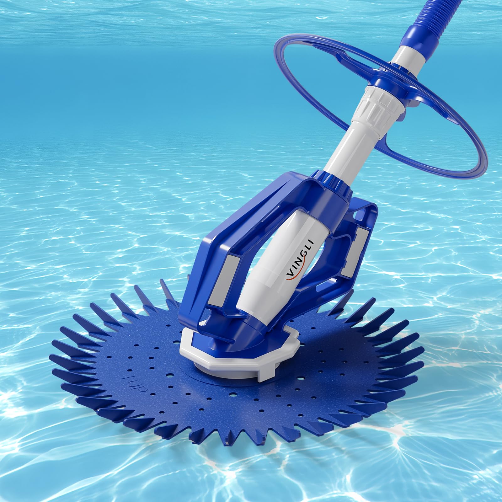VINGLI front view navy white showing compact design and easy setup benefit