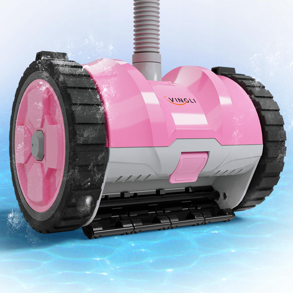 VINGLI front view showing compact cleaner and aerodynamic housing, improves cleaning efficiency