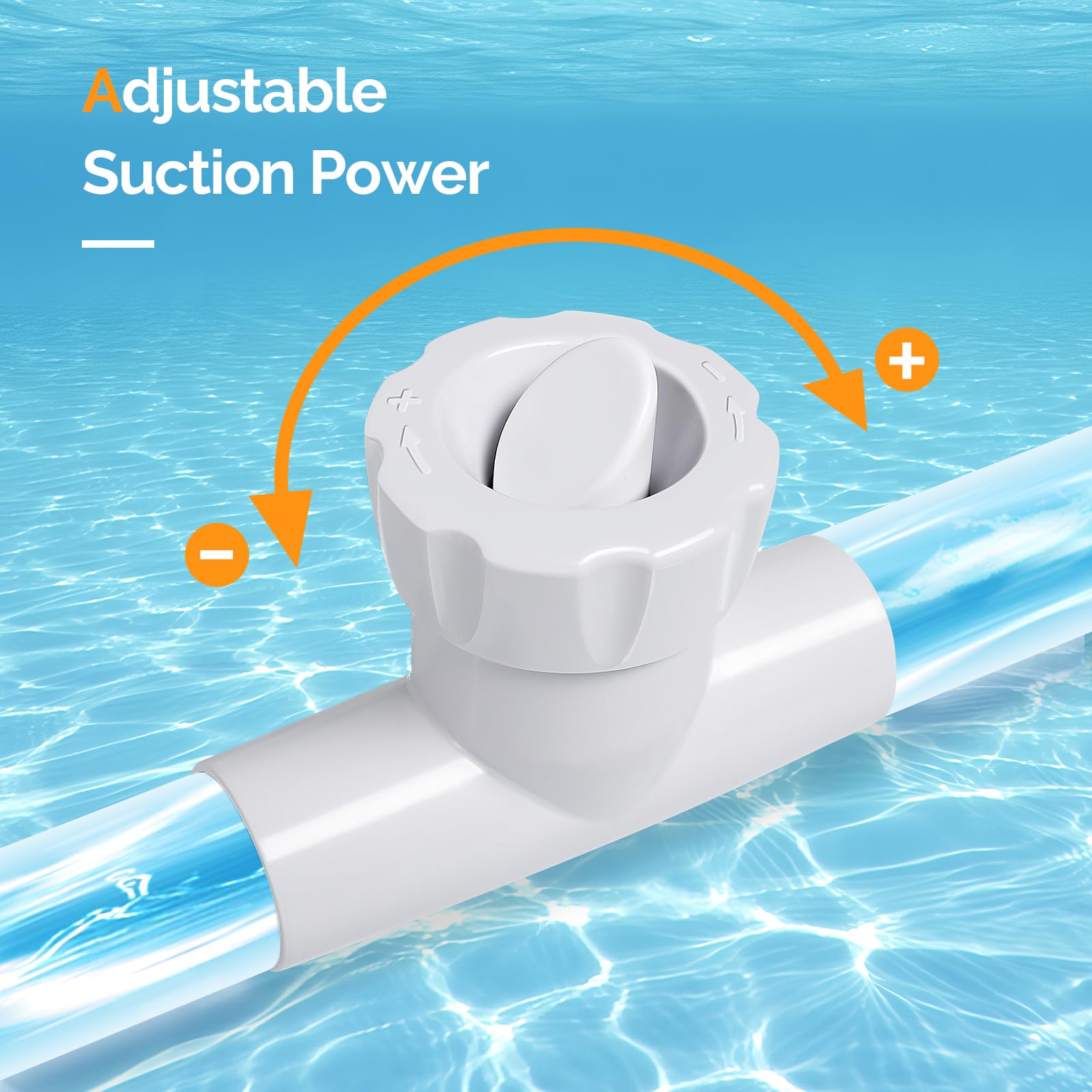 VINGLI operating quietly in pool showing low-noise cleaning benefit