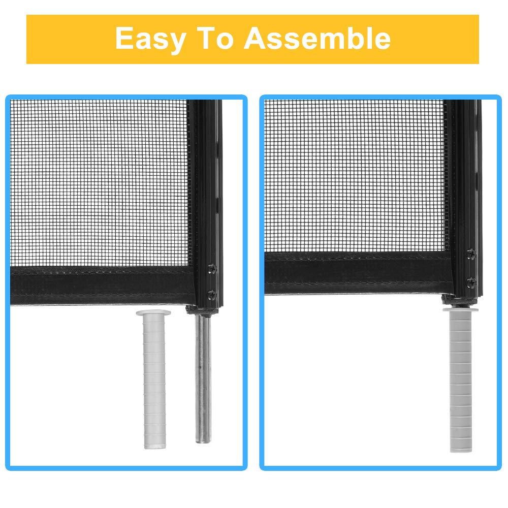 VINGLI aluminum post and anchor detail illustrating strong support and weather resistance