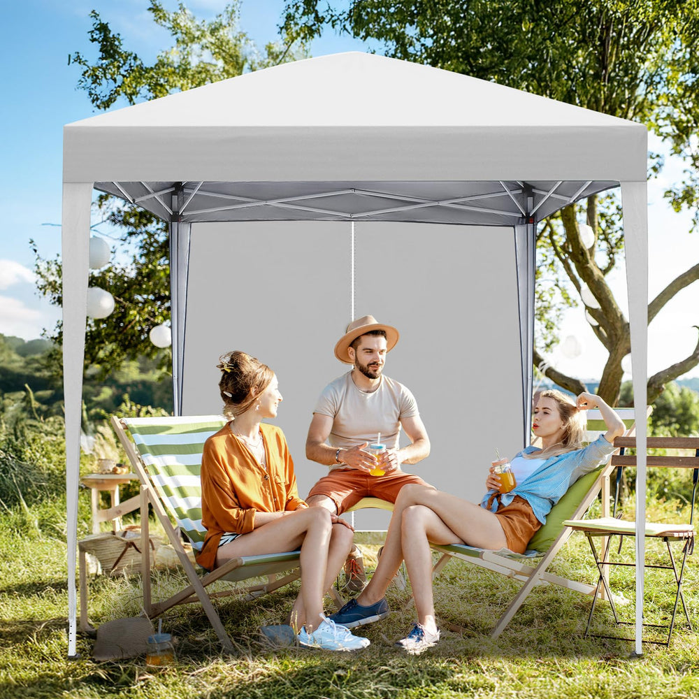VINGLI sidewall attachment showing secure closures for privacy