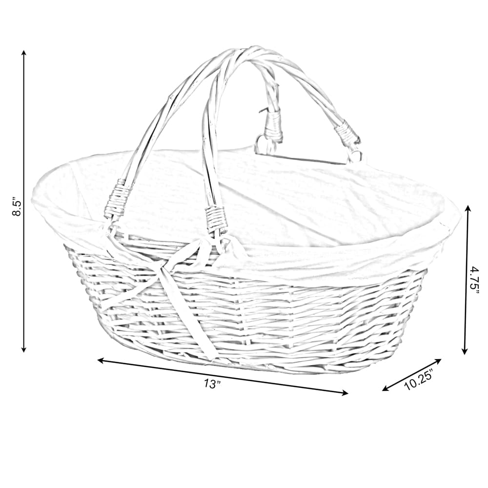 Vintiquewise folding handles upright, easy carrying convenience