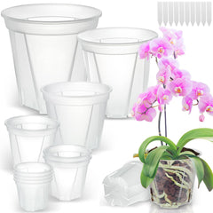 VIOBEPASS clear nursery pots front pack showing all sizes and benefits