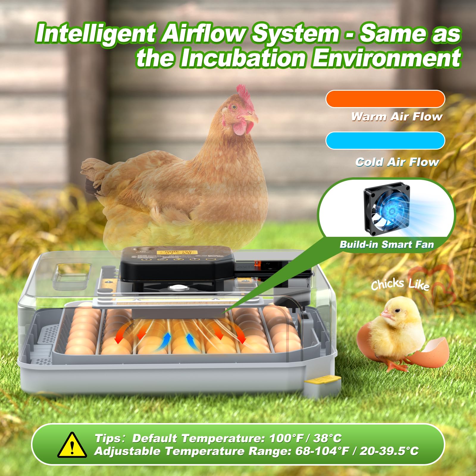 VIOPUMPO included egg candler lit to inspect embryo development without extra purchases