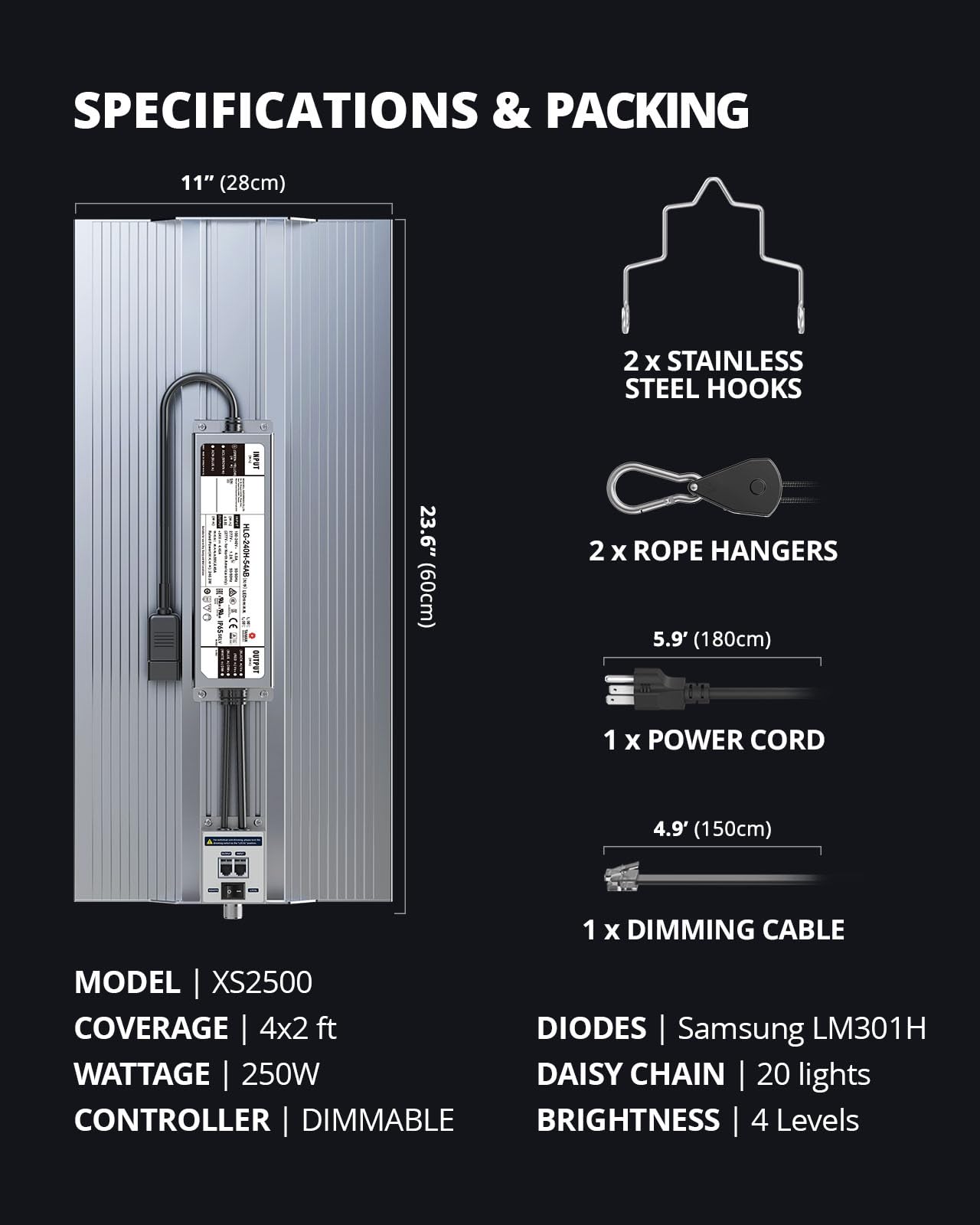 VIPARSPECTRA daisy-chain cables connected demonstrating scalable multi-unit installations