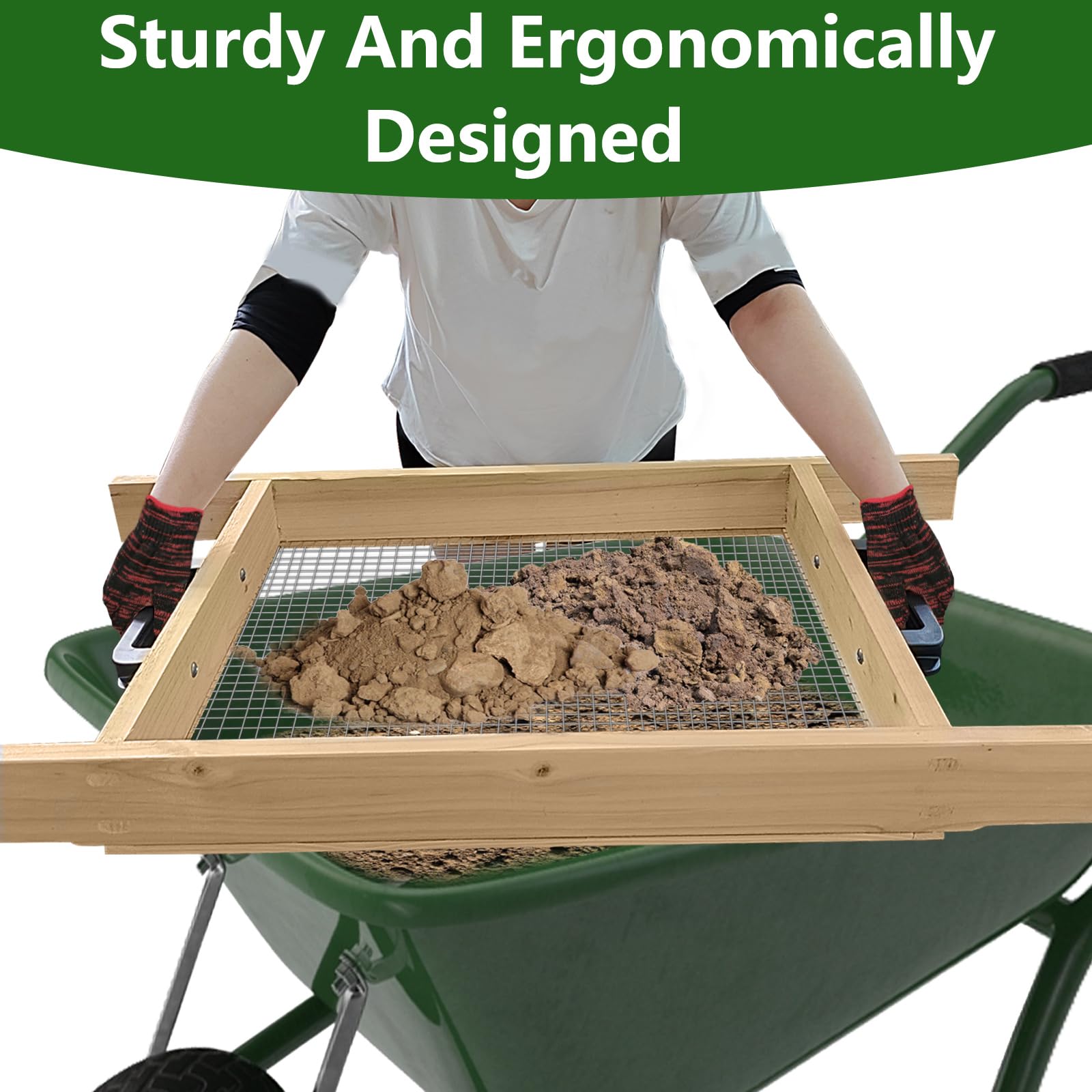 VIPMORE wooden frame close-up highlighting lightweight sturdy build