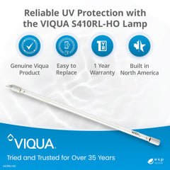 Viqua double boxed packaging protecting lamp during shipping benefit