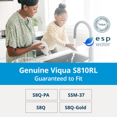 Viqua S810RL glass tube close-up highlighting clean surface for reliable output