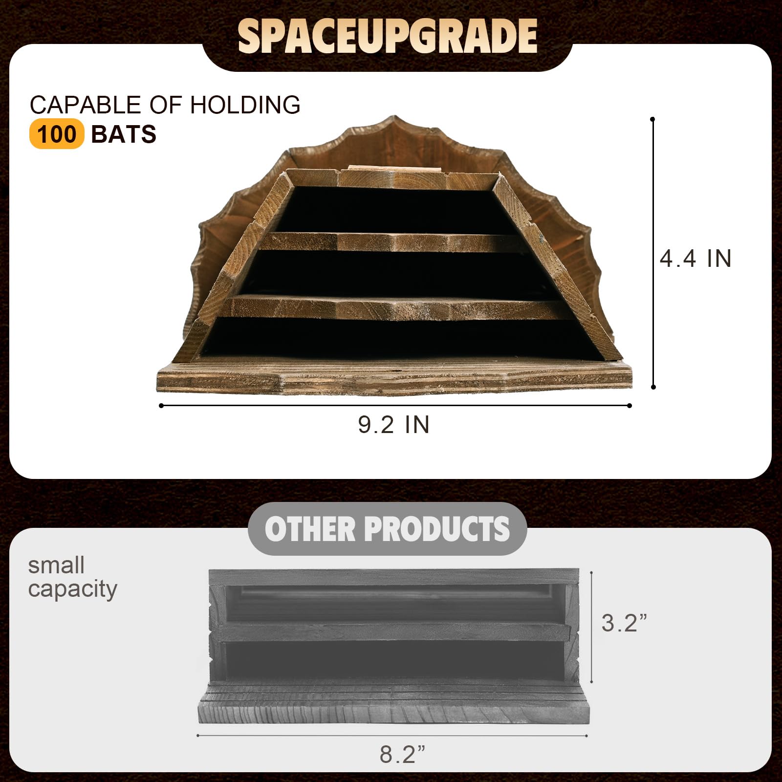VIREESR depiction of bats approaching the box representing natural pest control benefit
