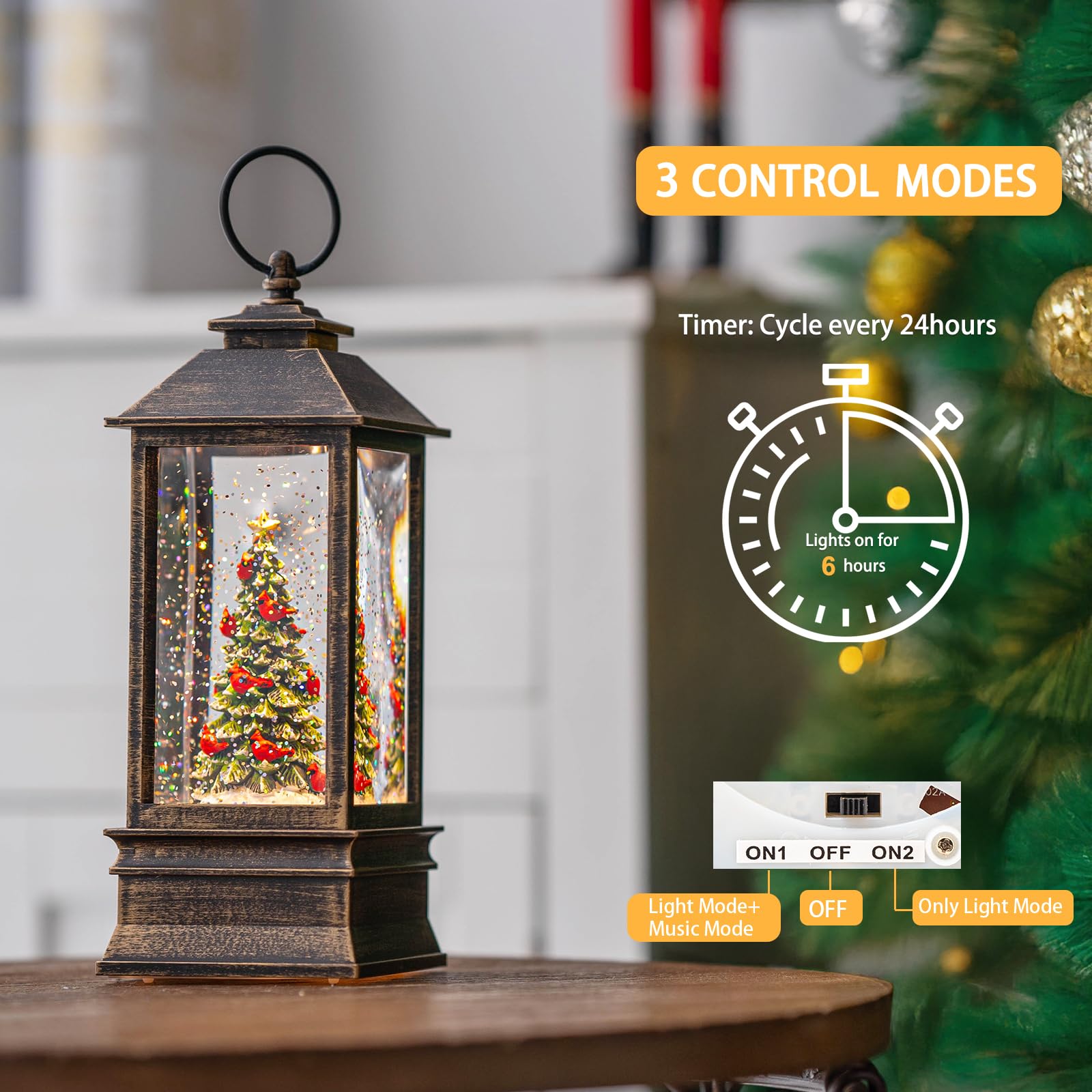 VISFLAIR base close-up with USB port and switch for easy control
