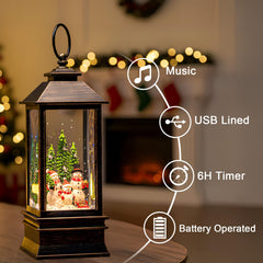 VISFLAIR close-up of snowman figurine detail highlighting craftsmanship and charm
