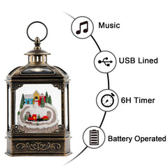 VISFLAIR close-up of train and snowman figurines highlighting detail and charm benefit visual appeal