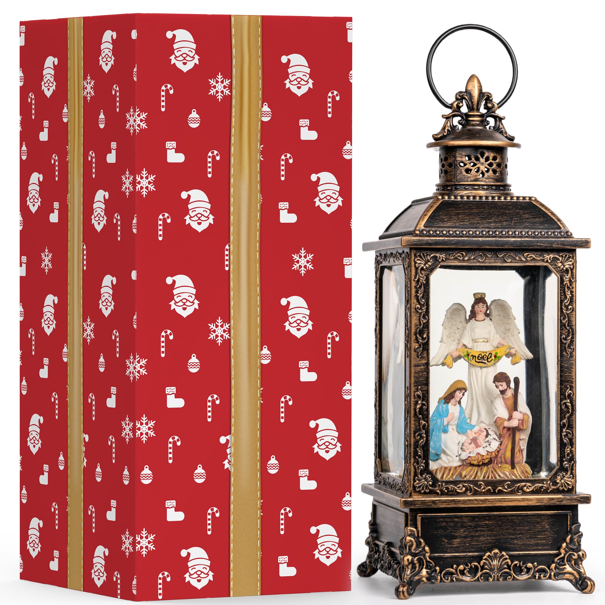 VISFLAIR displayed on a mantel with decor benefit: seasonal styling idea