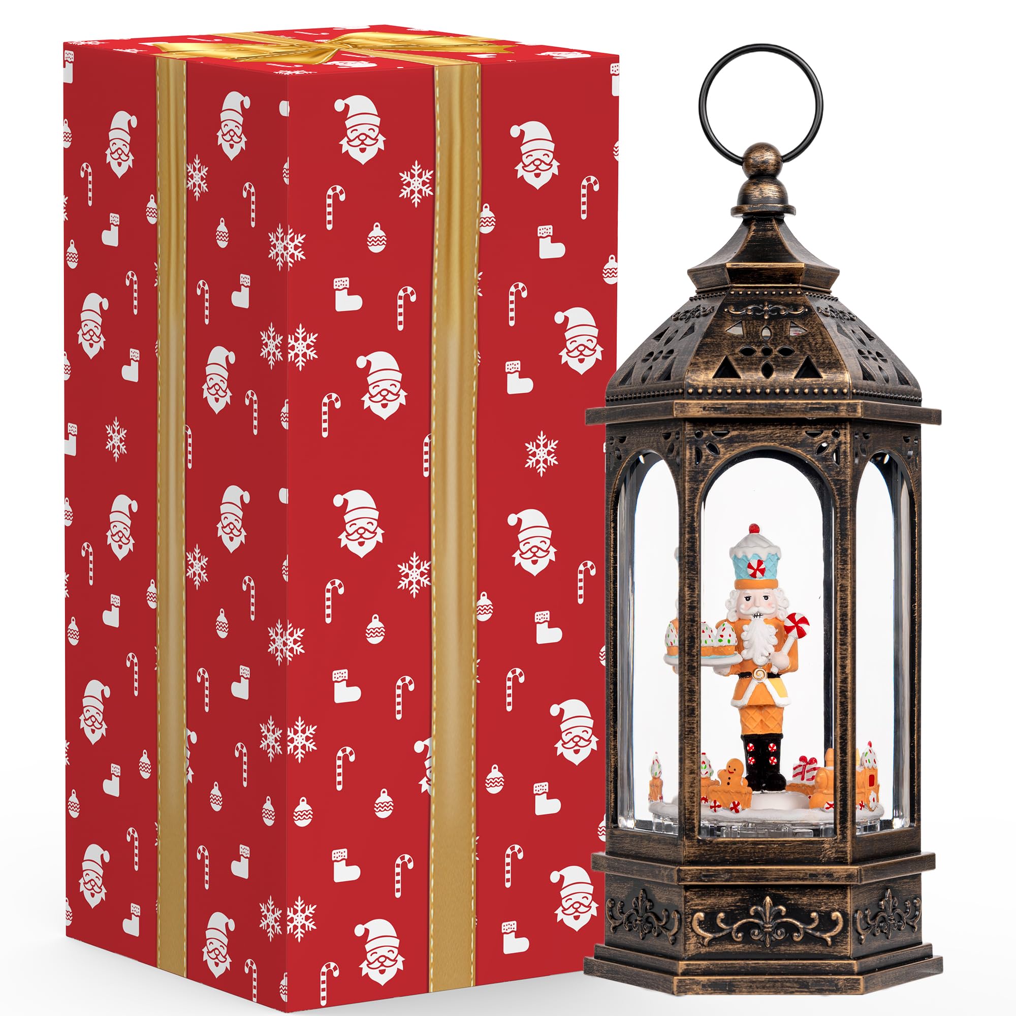VISFLAIR lifestyle tabletop display creating cozy holiday ambiance benefit