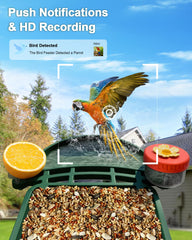 VISIOGEAR detecting a squirrel and activating deterrent to protect birdseed