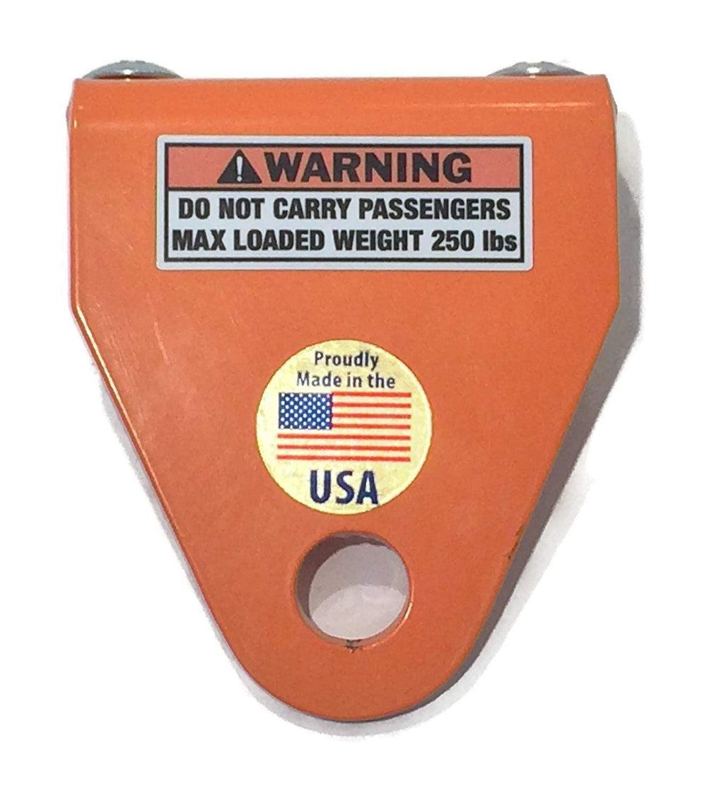 Vital All-Terrain close-up of 3/4-inch mount hole and hardware, highlighting secure fit