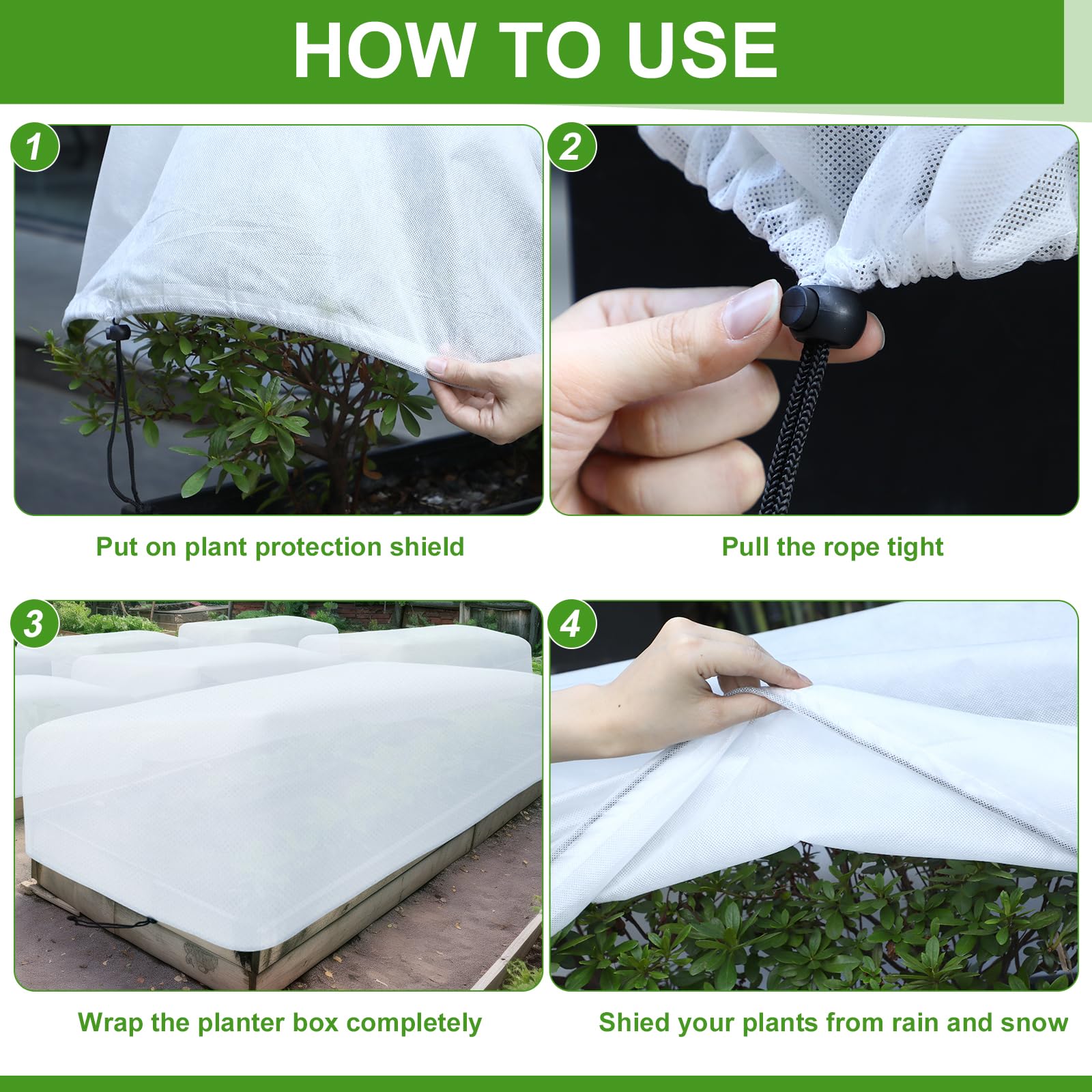 VitalCozy drawstring detail demonstrating secure fit and wind resistance