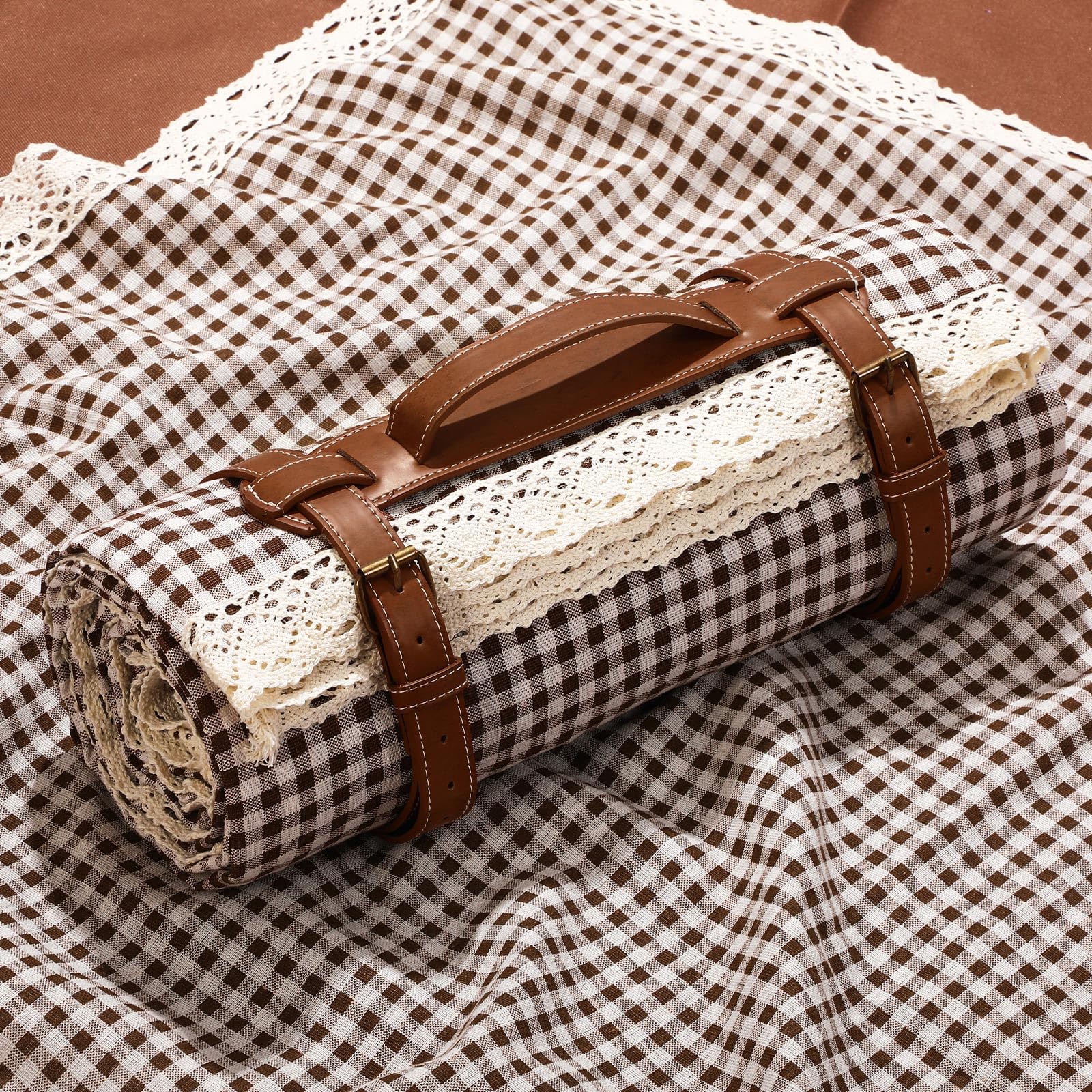 VitalCozy folded with carry strap for easy transport and storage