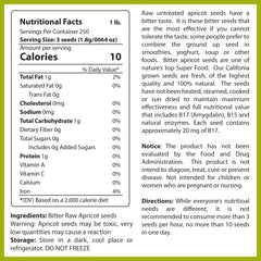 Vitamins Plus Global close-up of bitter apricot kernel texture for cooking clarity