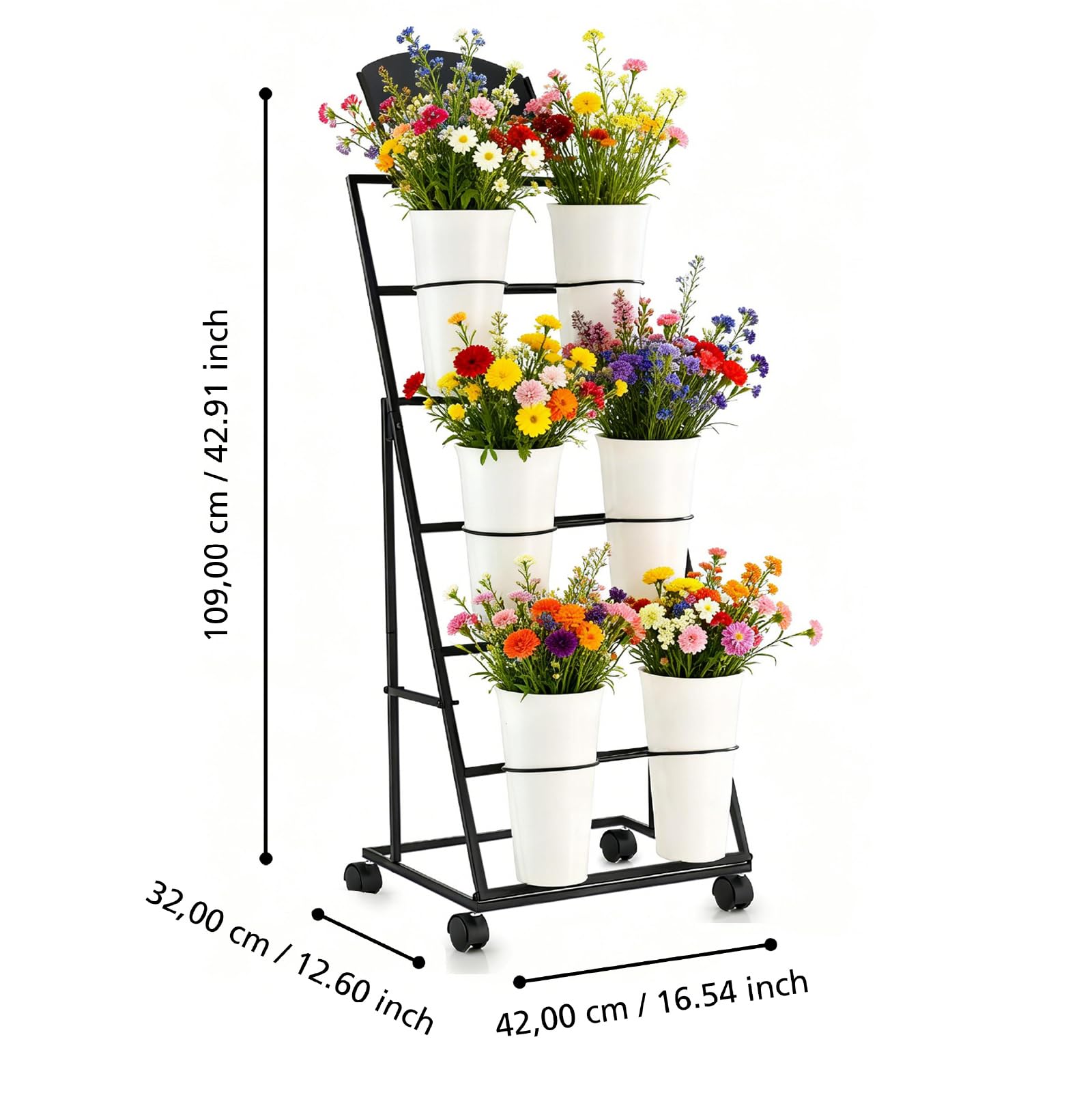VitarBora scale comparison with a pot illustrating compact space usage