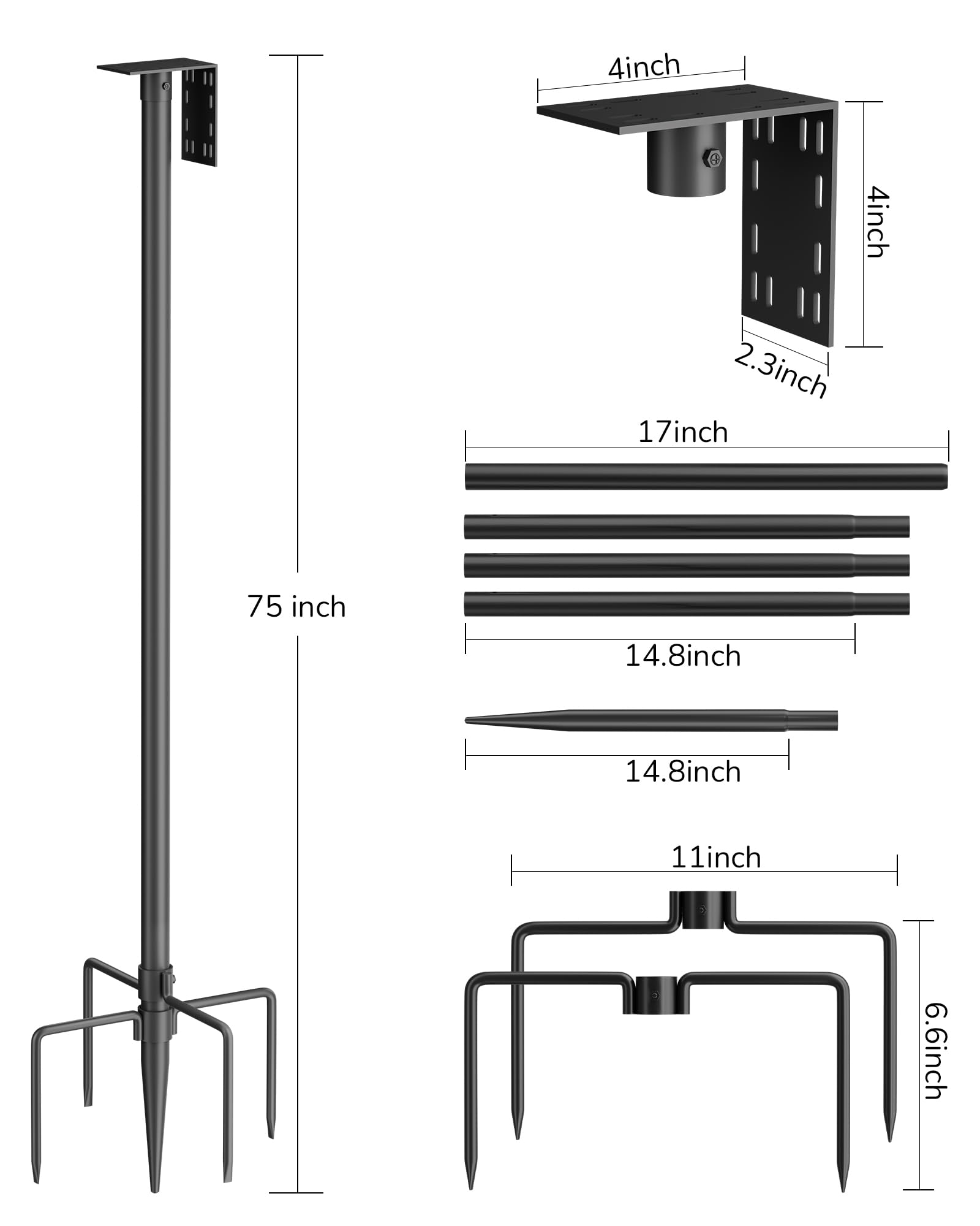 VIUBIRD wooden adapter and L-bracket display enabling broader feeder compatibility