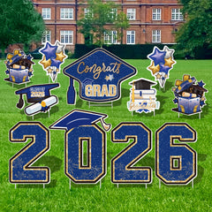 Vivantia large graduation cap front view showing bold display benefit