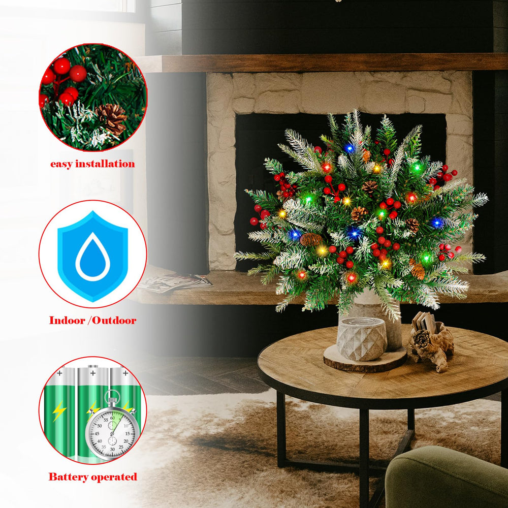 VivaPeak hands shaping branches to restore natural full appearance