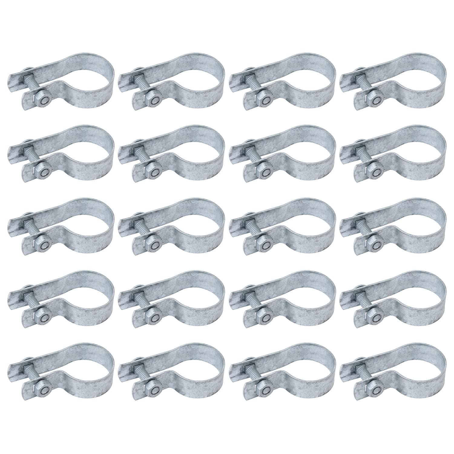 VIVIDA front view of 20-piece tension bands pack shows ready-to-use hardware