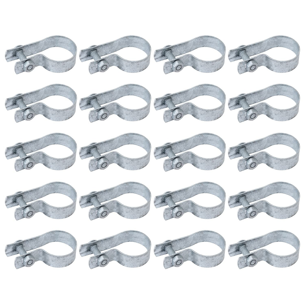 VIVIDA front view of 20-piece tension bands pack shows ready-to-use hardware