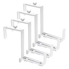 VIVIKEN front view bracket mounted on railing showing secure hold benefit