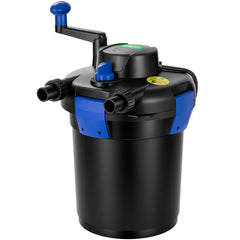 VIVOGROW filter front view showing compact design and ports for easy installation benefit clarity