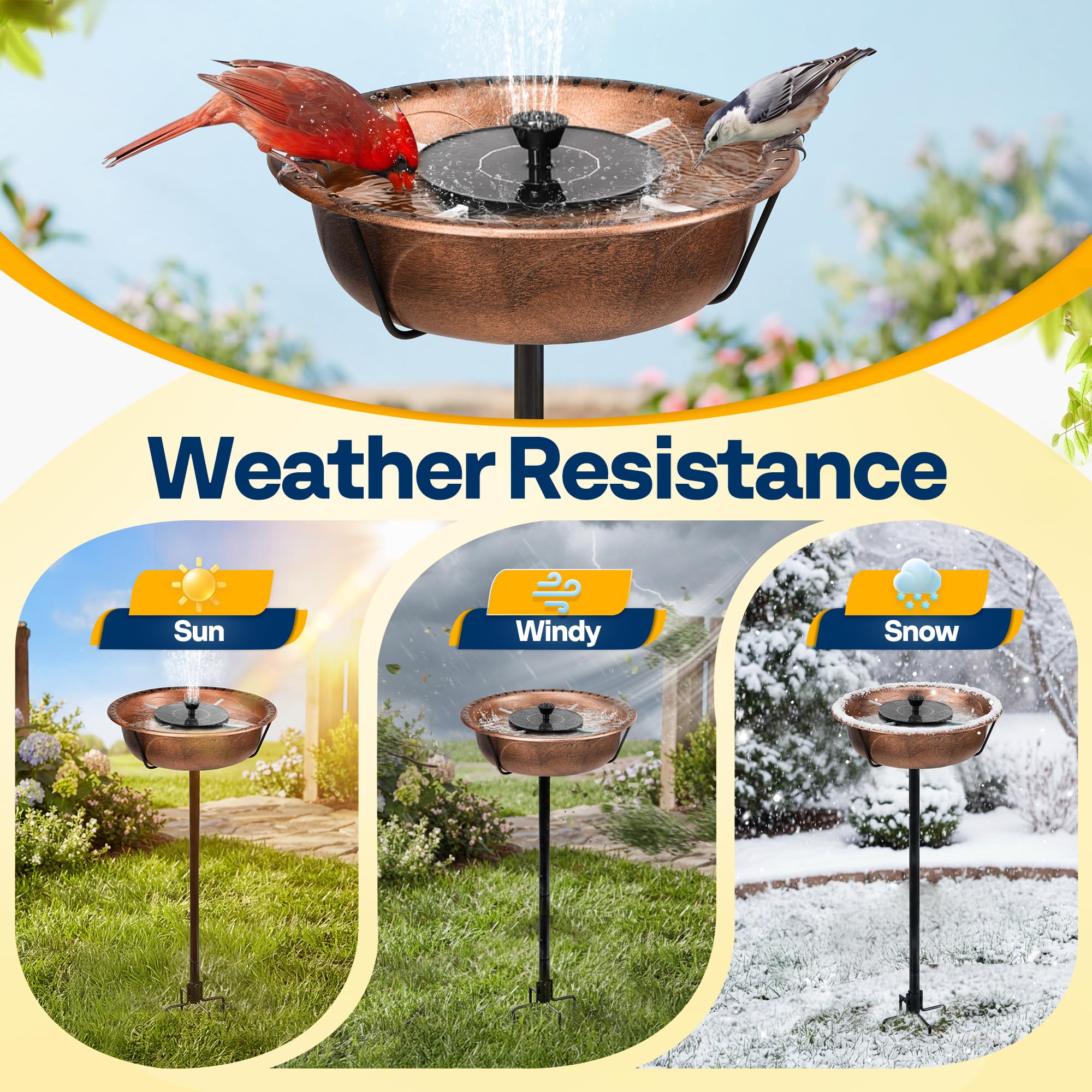 VIVOHOME bowl lifted for cleaning showing simple removable design