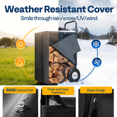 VIVOHOME close-up of 600D Oxford fabric highlighting durable weather protection