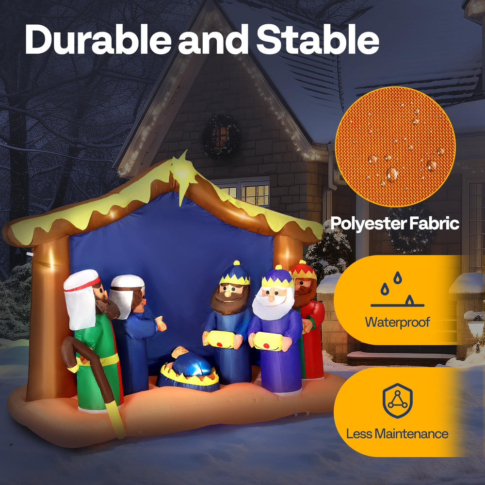 VIVOHOME ground stakes and ropes displayed for stable outdoor anchoring