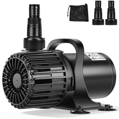VIVOHOME pump front view showing compact design and sturdy housing for reliable circulation