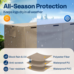 VIVOHOME steel frame tube detail emphasizing heavy-duty rust-resistant construction