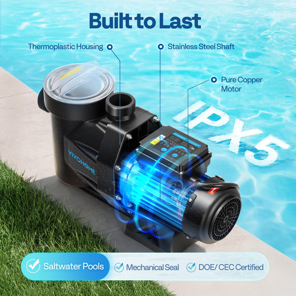 VIVOHOME union connectors and included adapters for quick tool-free install