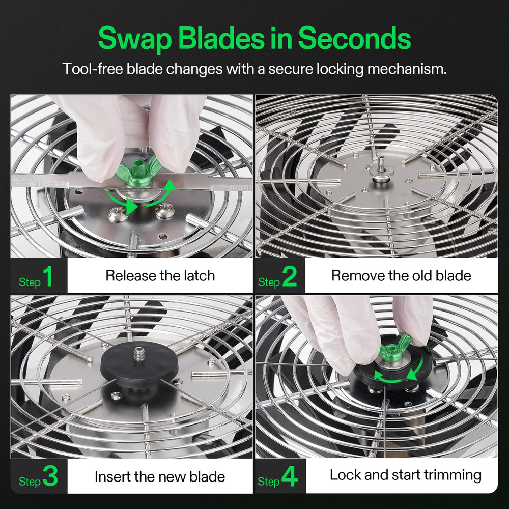 VIVOSUN 6mm grid tray showing safe spacing to protect stems and buds