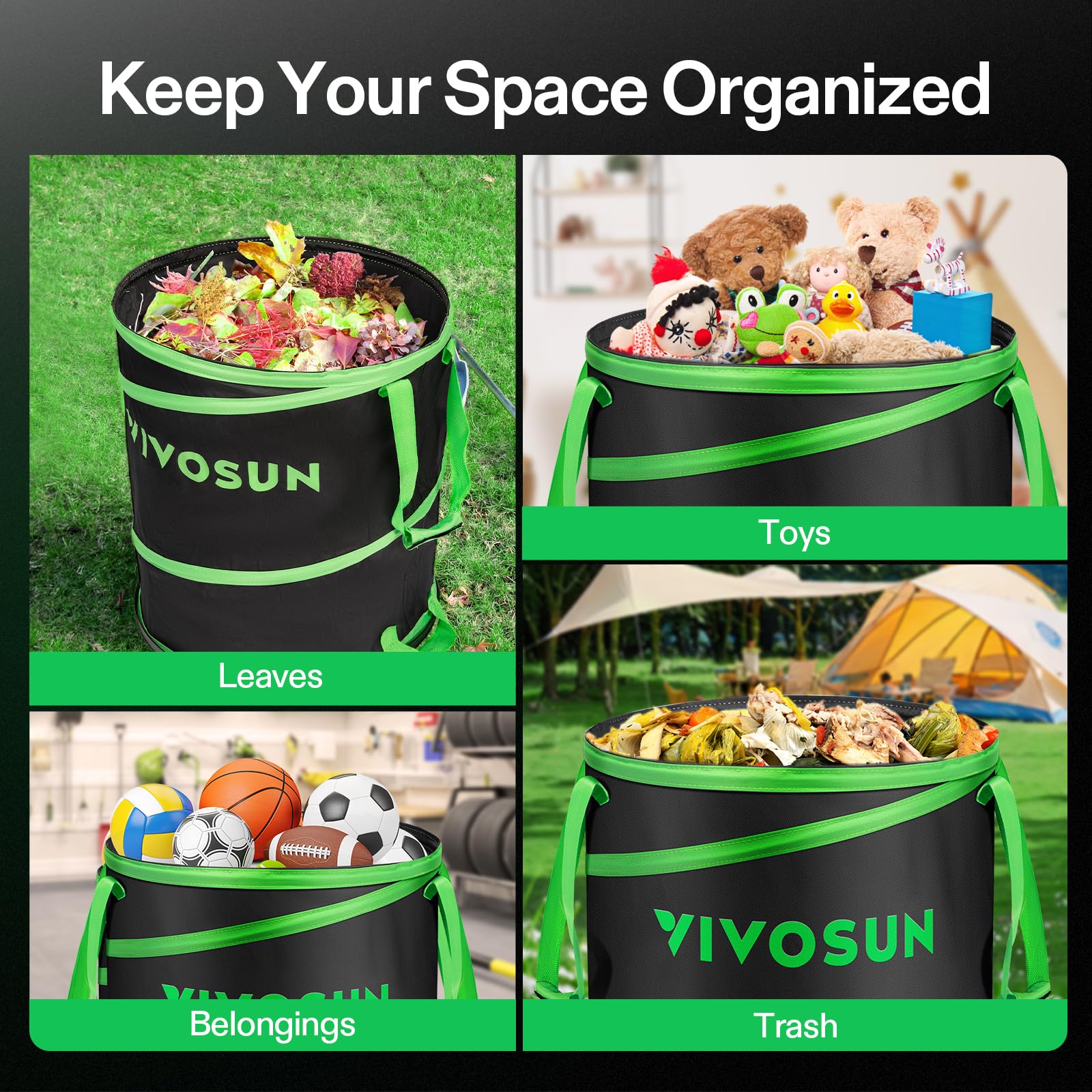 VIVOSUN included gloves and leaf scoops for protected, efficient handling