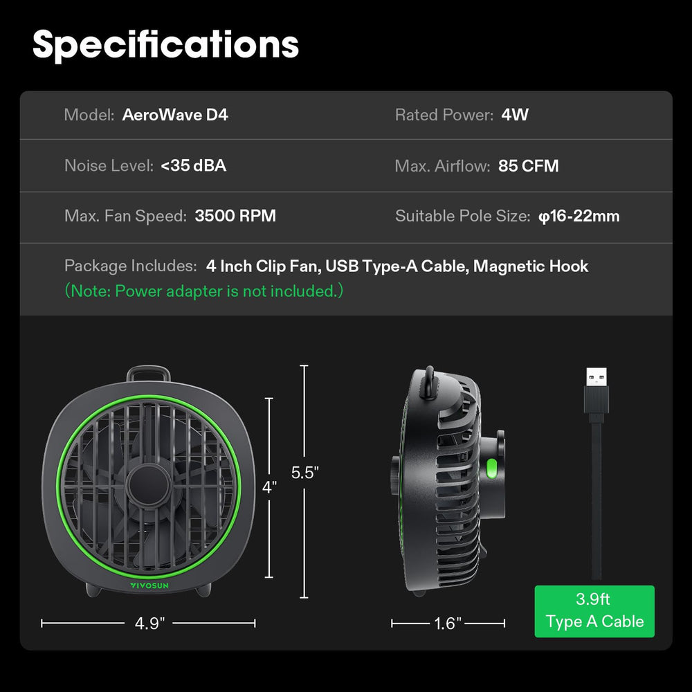 VIVOSUN fan inside a grow tent showing improved plant air circulation benefit