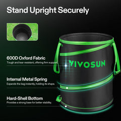 VIVOSUN close-up of 600D Oxford fabric highlighting tear-resistant durability