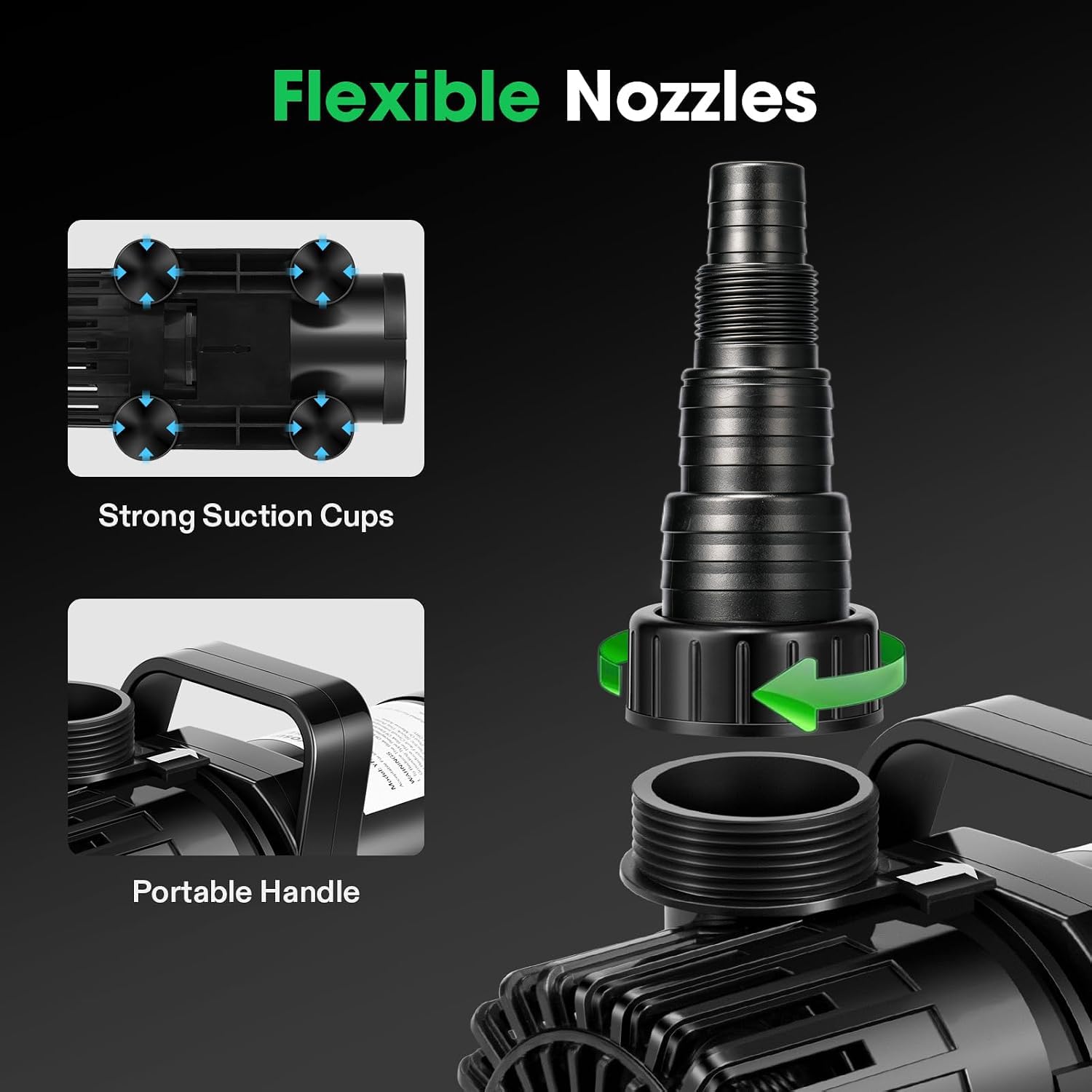 VIVOSUN detachable filter close-up for easy cleaning and reduced maintenance downtime
