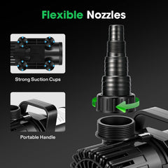 VIVOSUN detachable filter close-up for easy cleaning and reduced maintenance downtime
