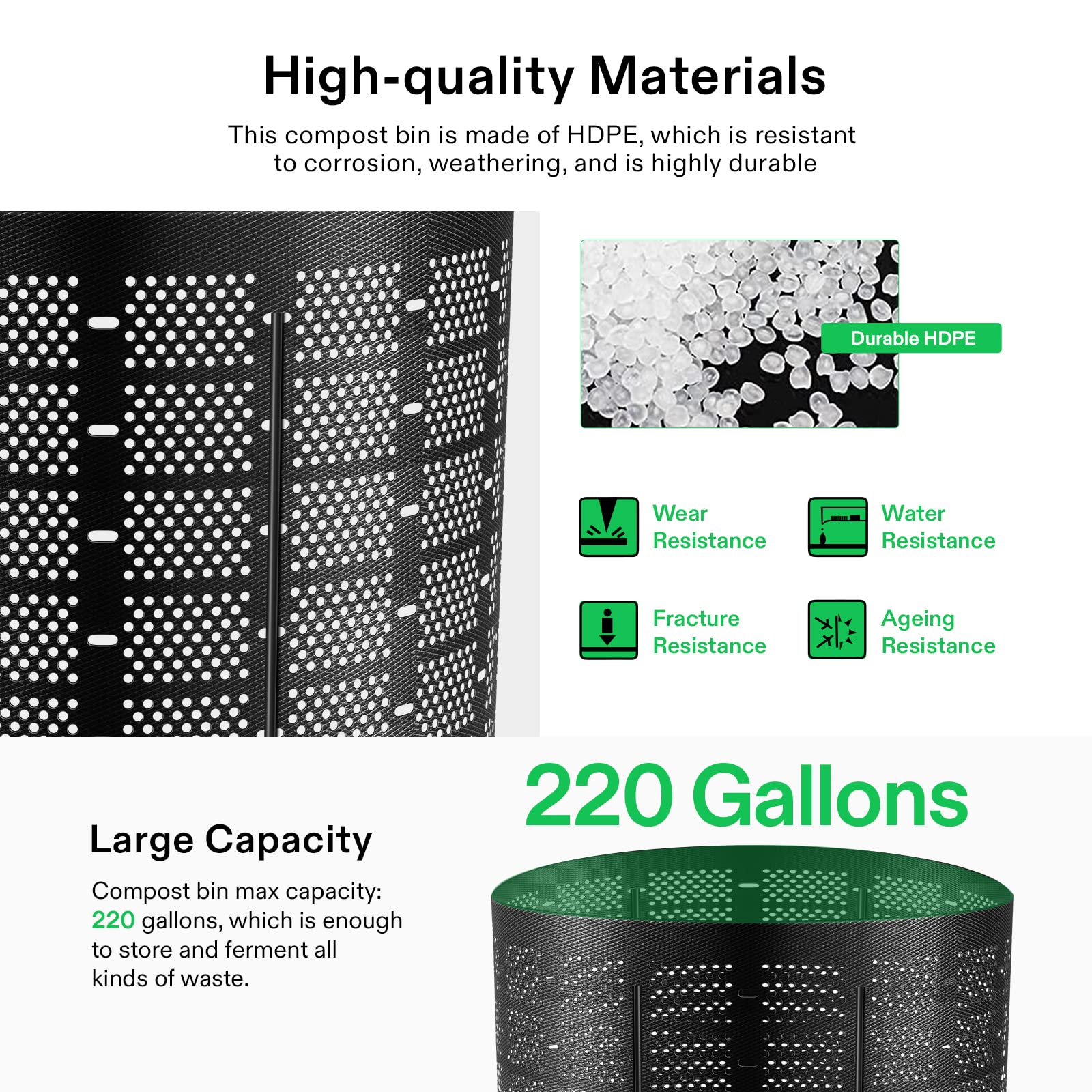 VIVOSUN disassembled portable parts showing easy reuse and storage benefit