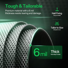 VIVOSUN edge sealing cover detail protecting unused roll and keeping clean