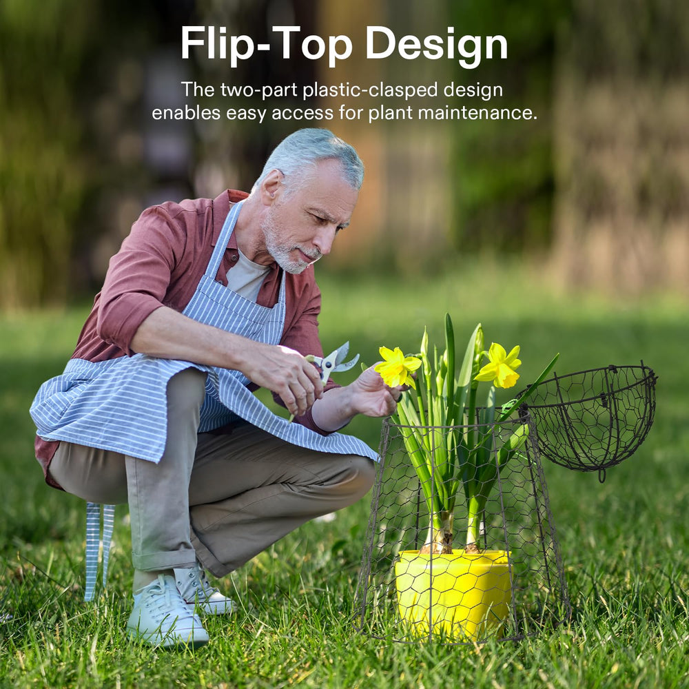 VIVOSUN flip-top open hatch demonstrating easy plant access benefit